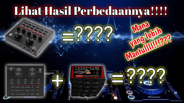 Soundcard V8 dan ConverteR Cara menggunakan Soundcard V8 dan ConverteR
